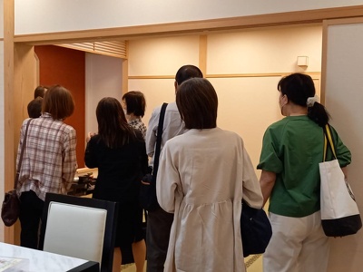 親族室の見学